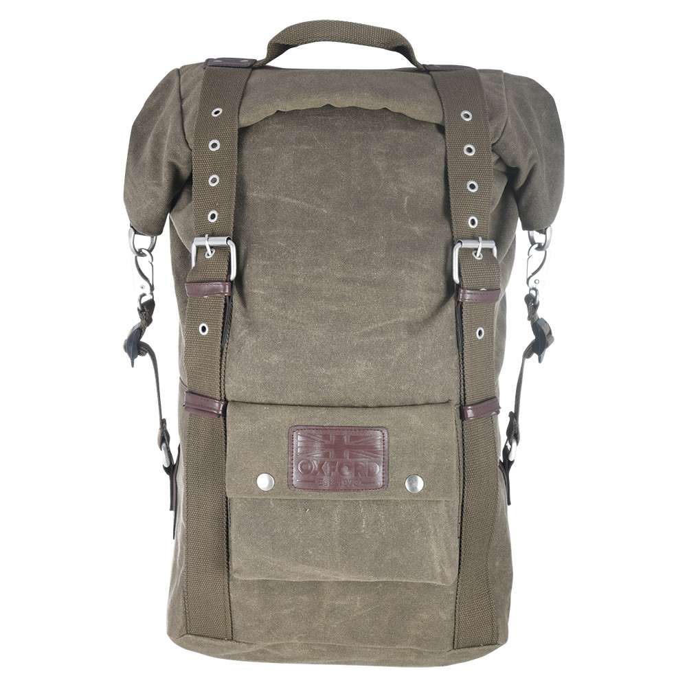 Batoh Oxford Heritage Backpack zelený khaki 30l