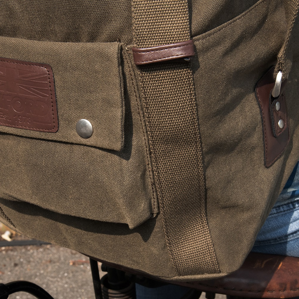Batoh Oxford Heritage Backpack zelený khaki 30l - Obrázek 3