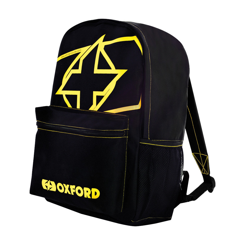 Batoh Oxford X-Rider Essential Backpack černý/fluo žlutý 15l