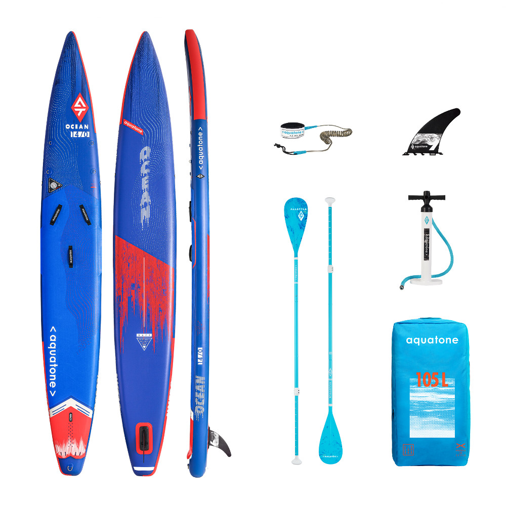 Paddleboard s příslušenstvím Aquatone Ocean 14′0" TS-611D