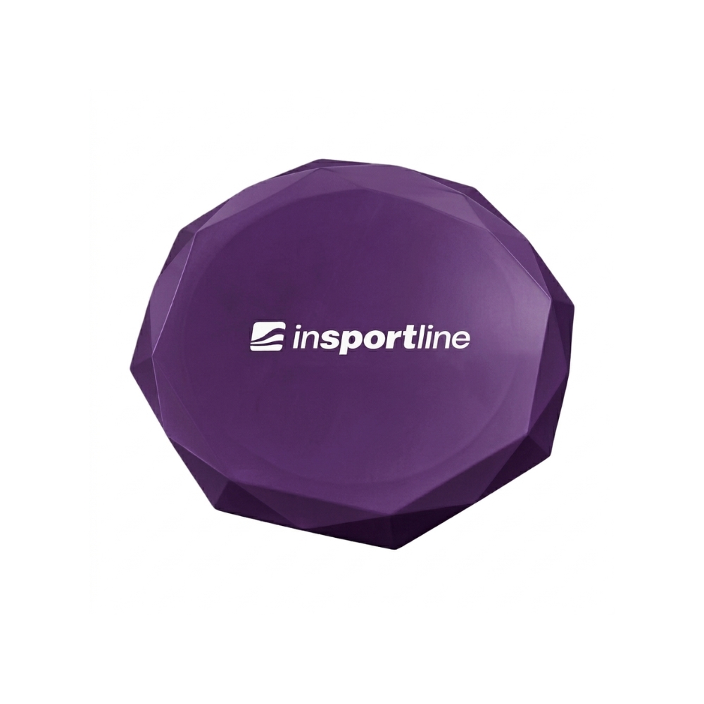 Podložka pod kolena inSPORTline Octazone 18x18x2 cm fialová