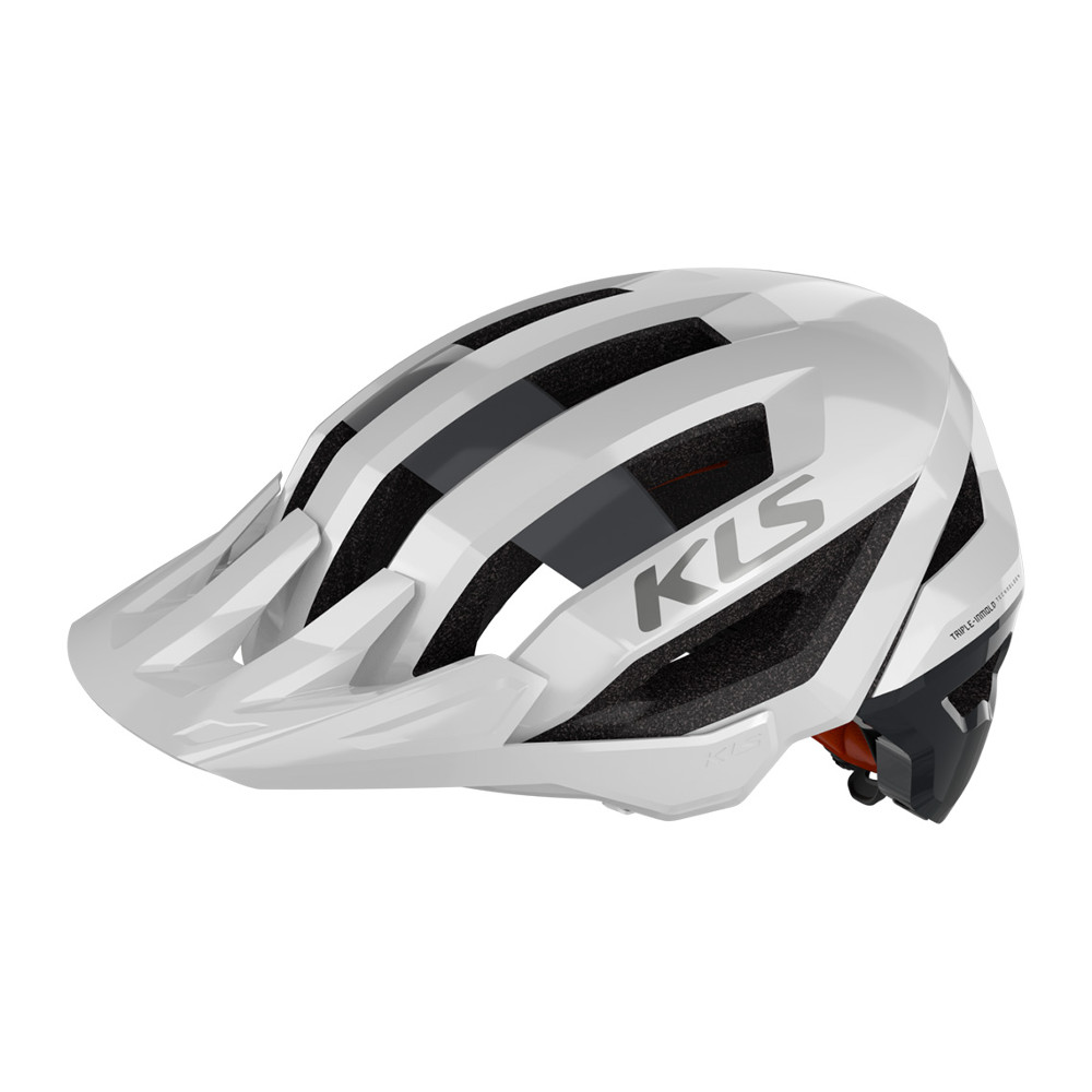 Levně Cyklo přilba Kellys Outrage White L/XL (59-63)