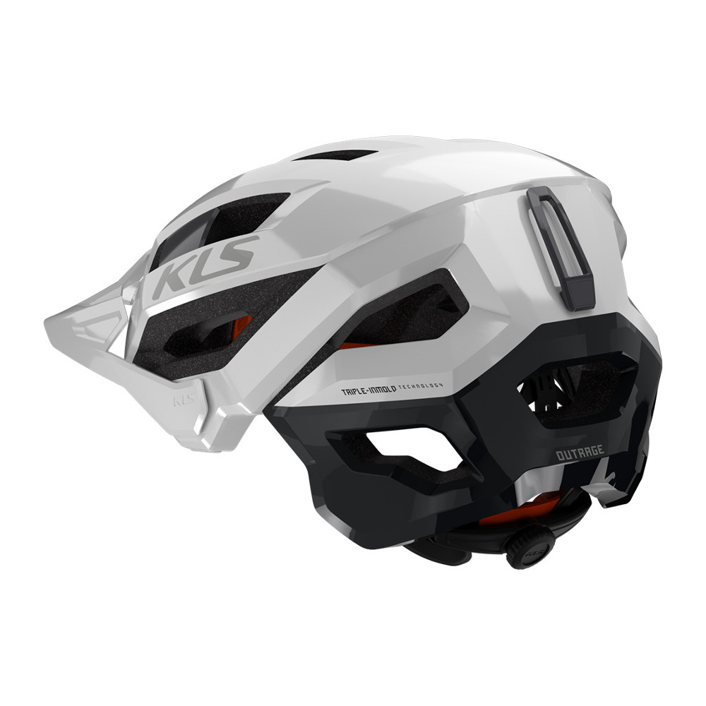 Cyklo přilba Kellys Outrage White L/XL (59-63) - Obrázek 6