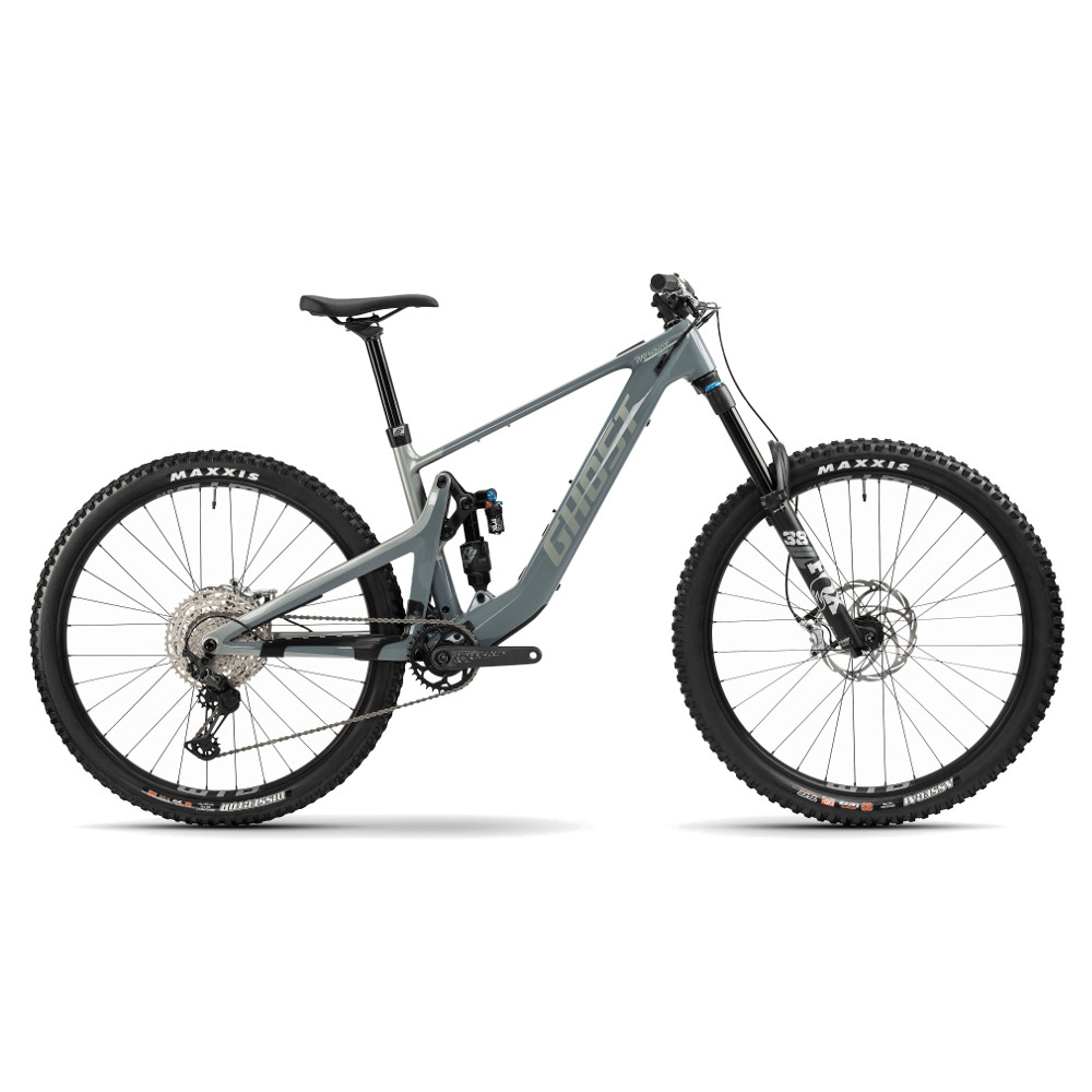 Celoodpružené elektrokolo Ghost Path Riot CF Advanced F430 29" - model 2024 Grey - M (17", 170-182 cm)