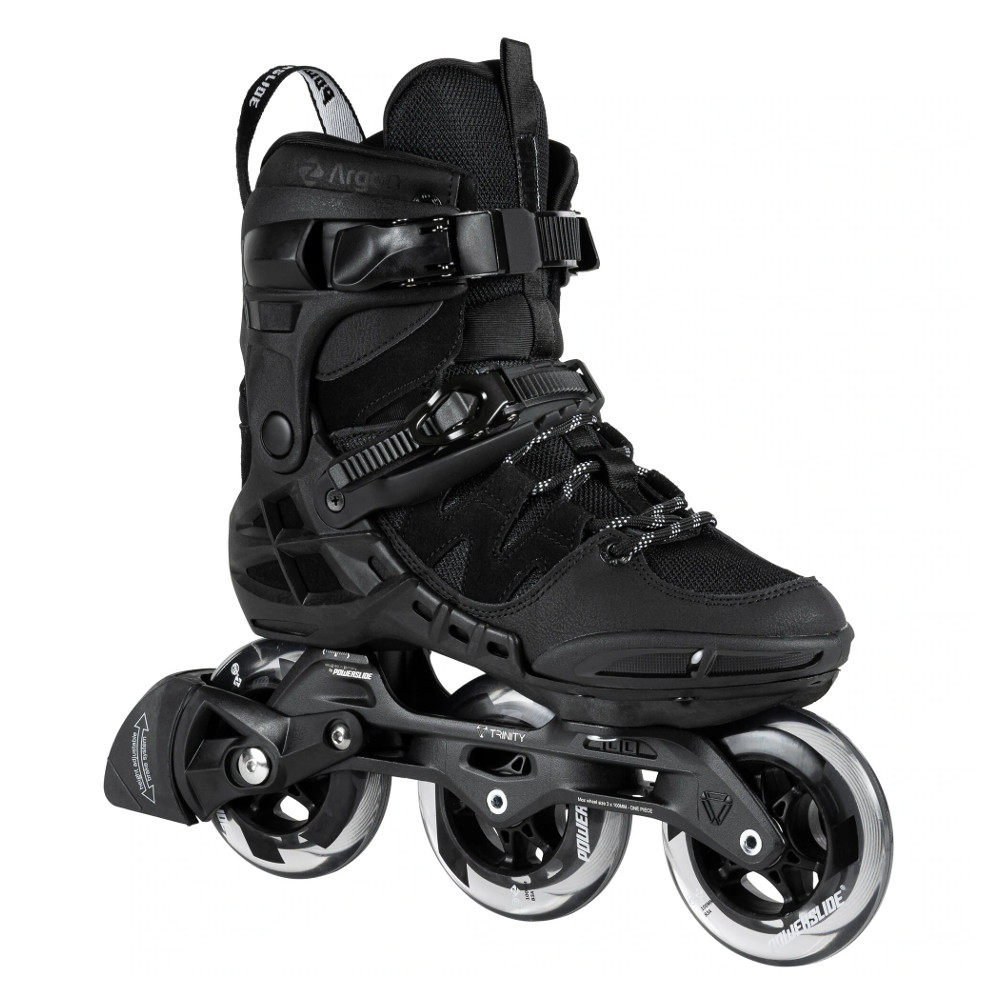 Levně Kolečkové brusle Powerslide Phuzion Argon Black 100 Trinity 42