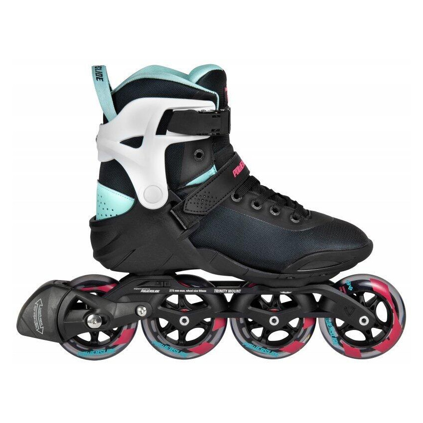 Kolečkové brusle Powerslide Radon Teal 90 Trinity 38