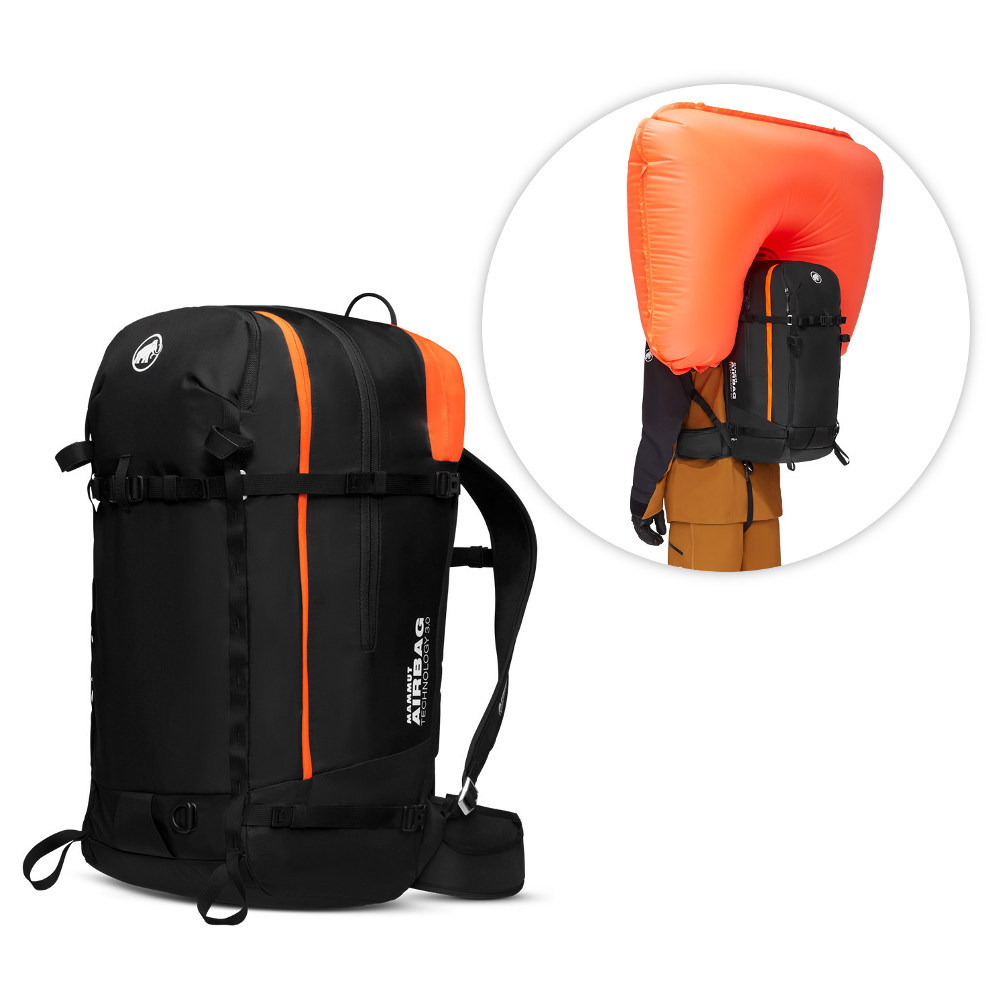 Lavinový batoh Mammut Pro 45 Removable Airbag 3.0 45l Black