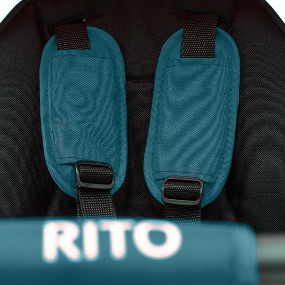 Dětská tříkolka s vodící tyčí QPlay Rito+ Grey (obrázek 9)