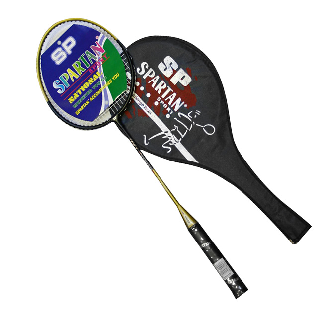 Badmintonová raketa SPARTAN JIVE  zlatá - zlatá