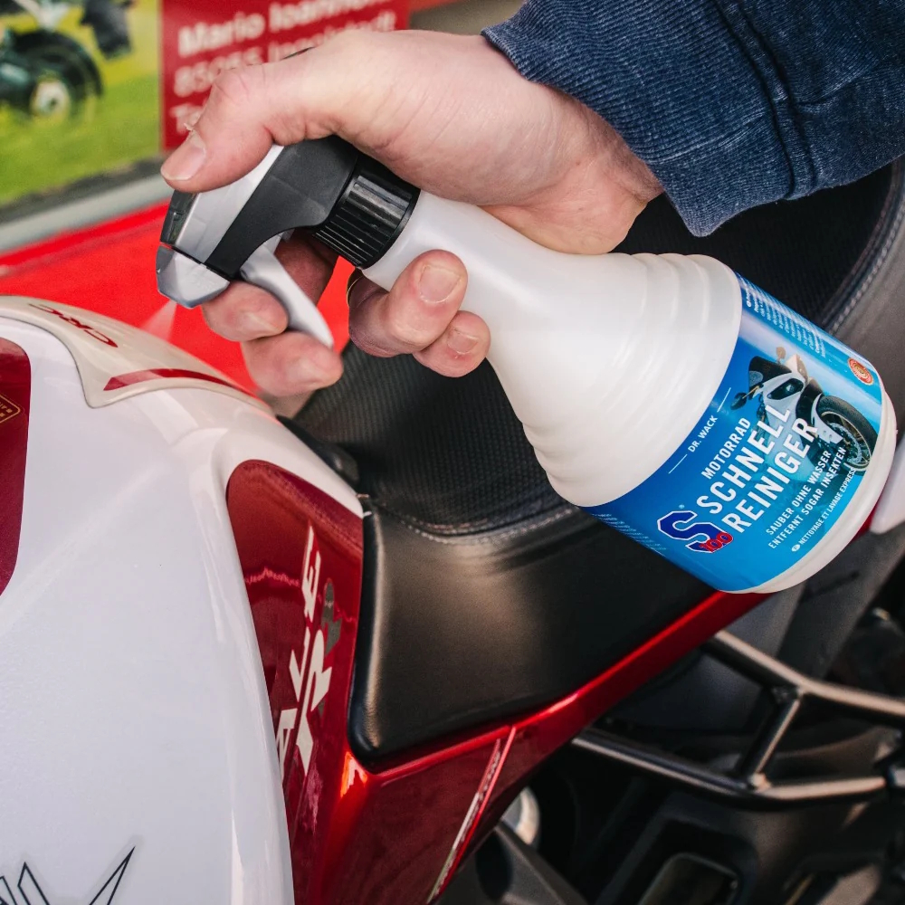 Čistič motocyklu bez použití vody S100 Waterless Cleaner 500 ml (obrázek 3)