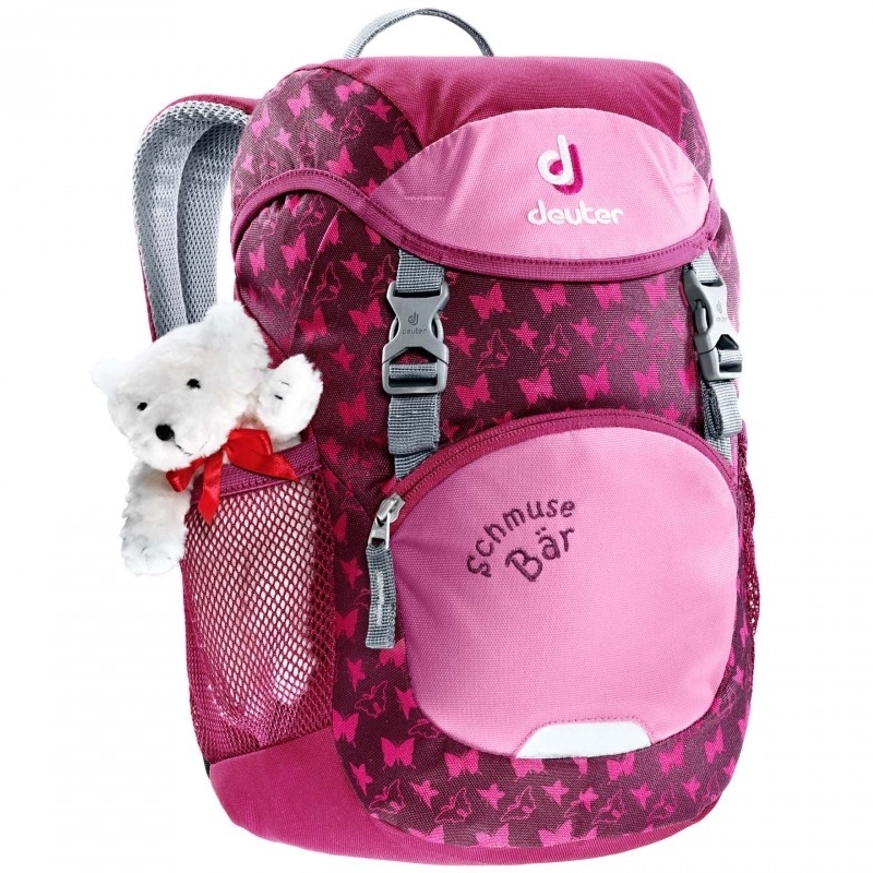 Dětský batoh DEUTER Schmusebär 8l růžová Deuter