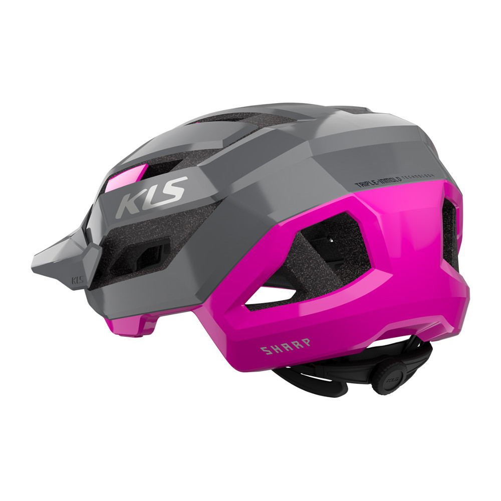 Cyklo přilba Kellys Sharp Grey M/L (54-58) - Obrázek 5