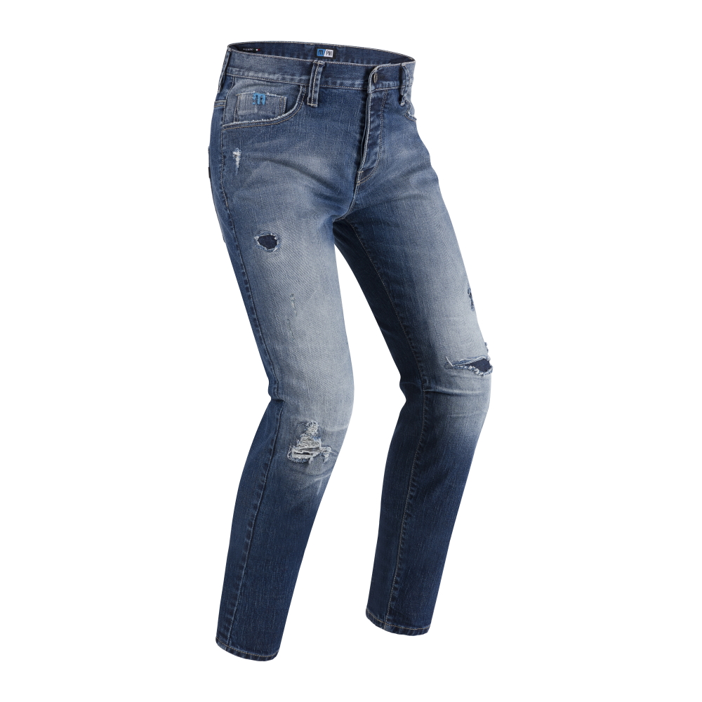 Pánské moto jeansy PMJ Street modrá - 40