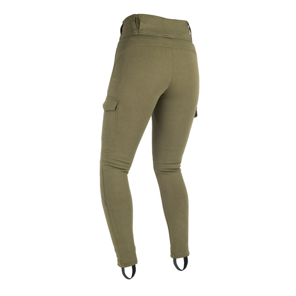 Dámské moto legíny Oxford Super Cargo khaki 20 - Obrázek 2