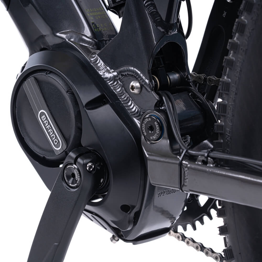 Horské celoodpružené elektrokolo Levit Svarog BF Overstep 630 29"/27,5" L (18,5", 175-185 cm) Lime Black Pearl (obrázek 8)