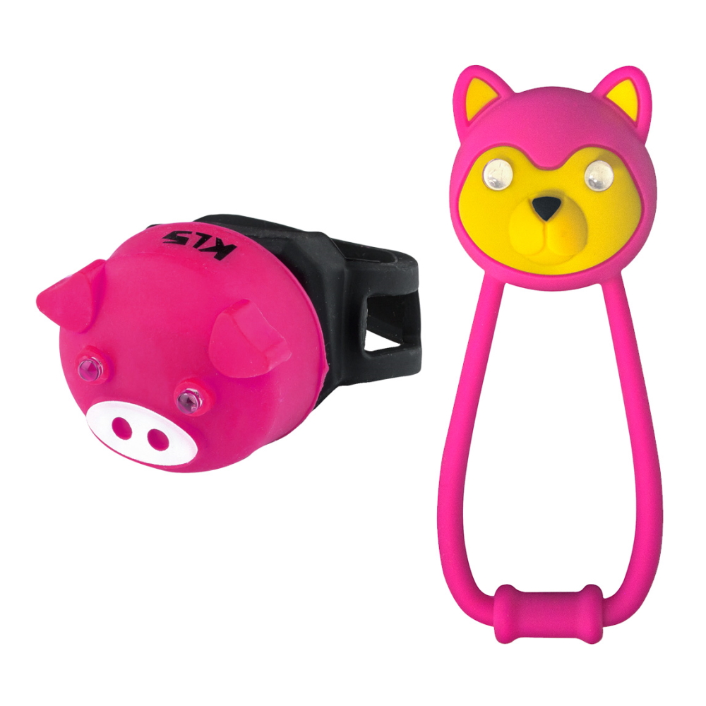 Sada světel Kellys Animal  Magenta