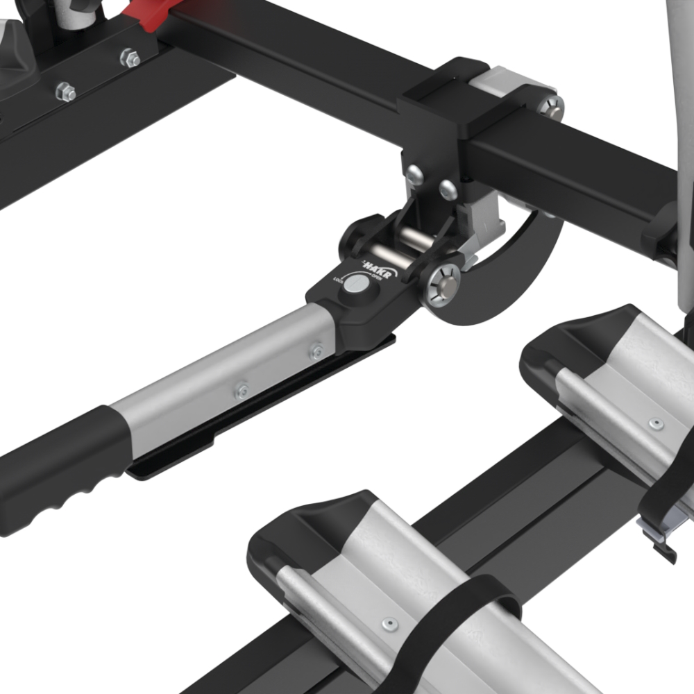 Nosič kol na tažné zařízení HAKR Trip pro 3 kola Middle - Obrázek 5