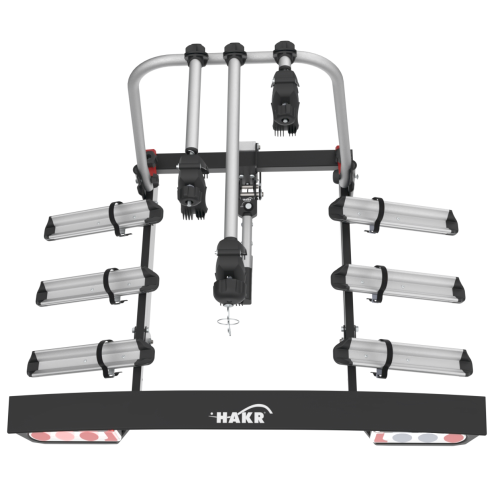 Nosič kol na tažné zařízení HAKR Trip pro 3 kola Middle - Obrázek 6