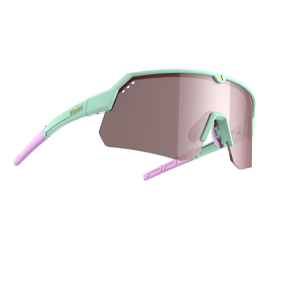 Sportovní sluneční brýle Tripoint Trerikesröset Turquoise Smoke /w Pink Multi Cat.3
