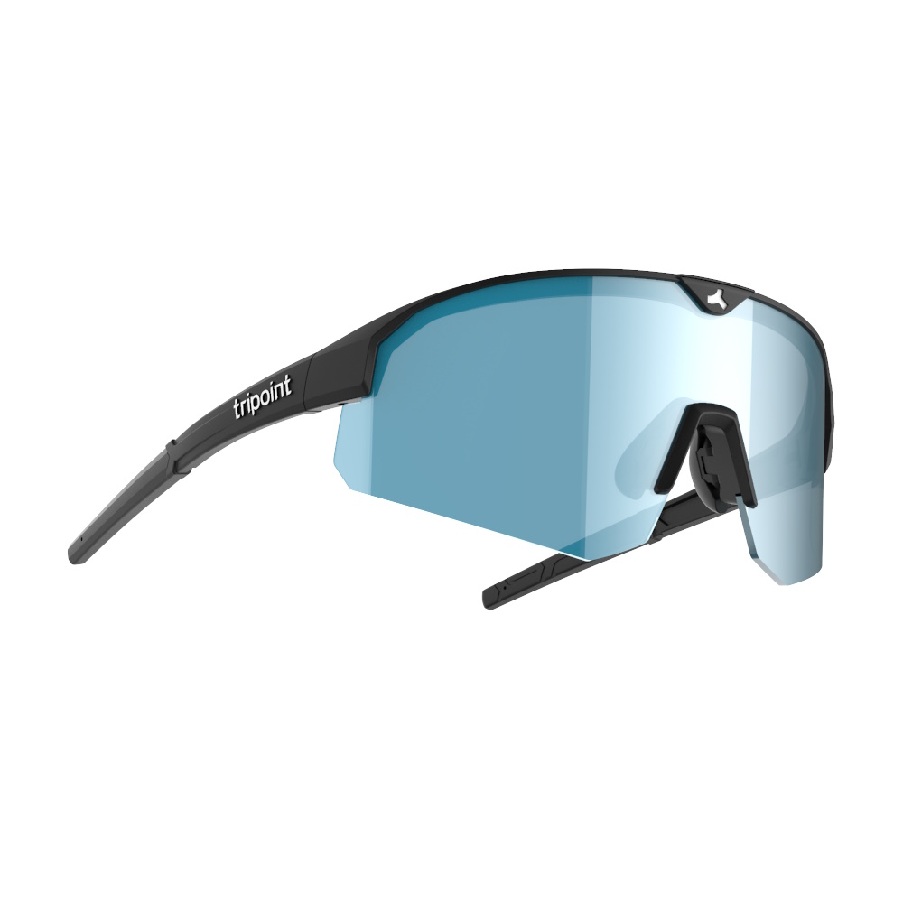 Sportovní sluneční brýle Tripoint Lake Victoria Matt Black Brown /w Ice Blue Multi Cat.3