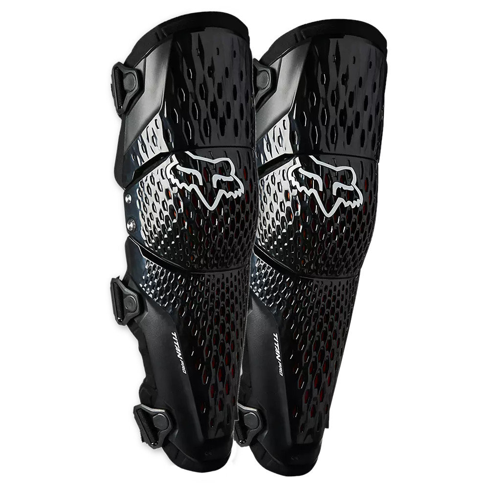 Chrániče kolen FOX Titan Pro  S/M  Black - Black