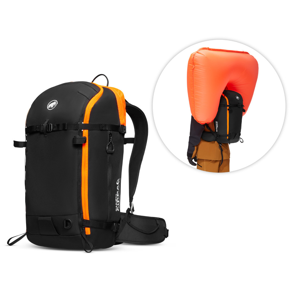 Lavinový batoh Mammut Tour 30 Removable Airbag 3.0 30l  Black - Black