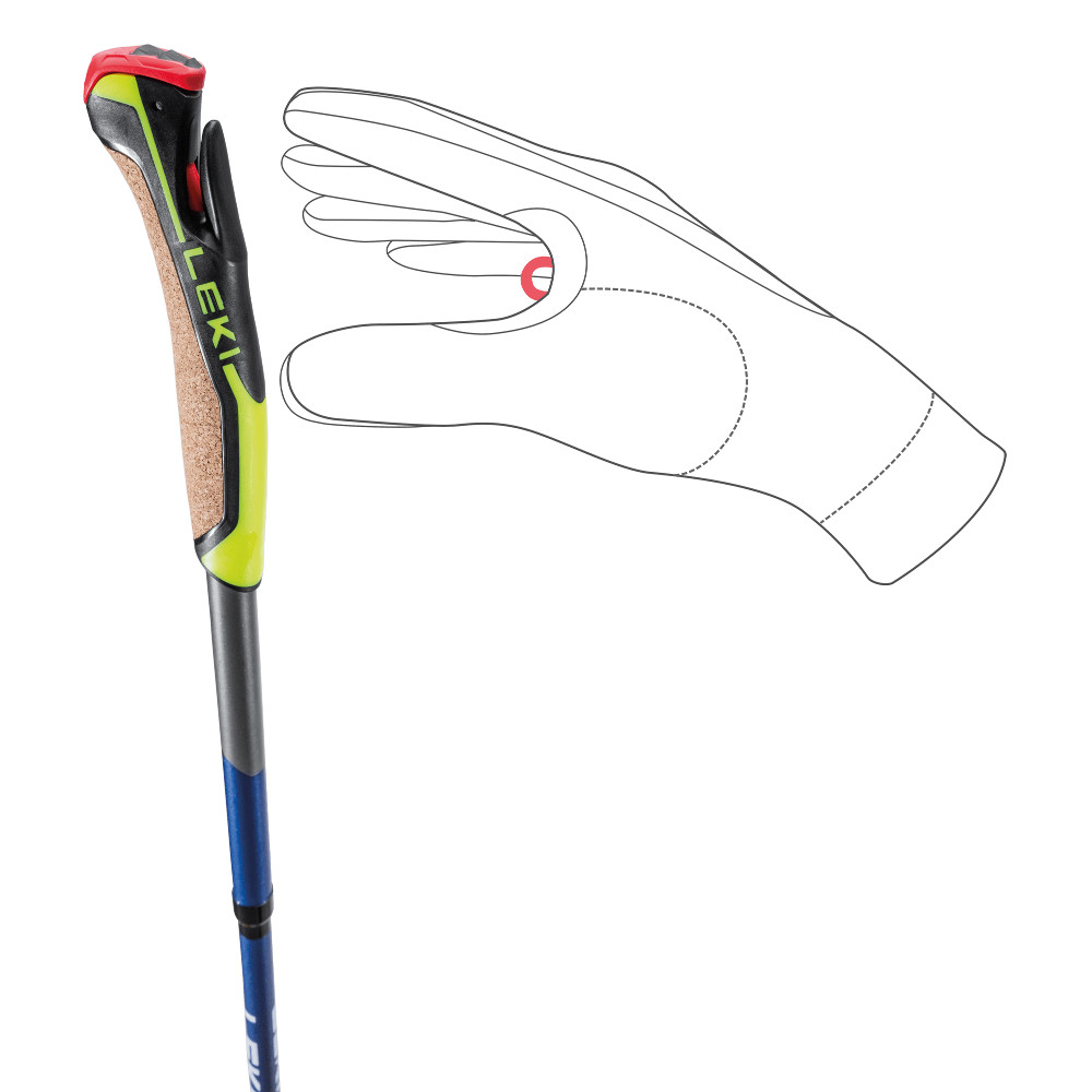 Nordic Walking hole LEKI Traveller FX.One Carbon 105 cm - Obrázek 4