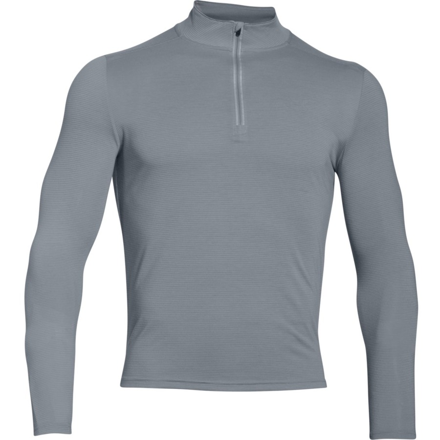 Pánská mikina Under Armour Threadborne Streaker 1/4 Zip Steel - S