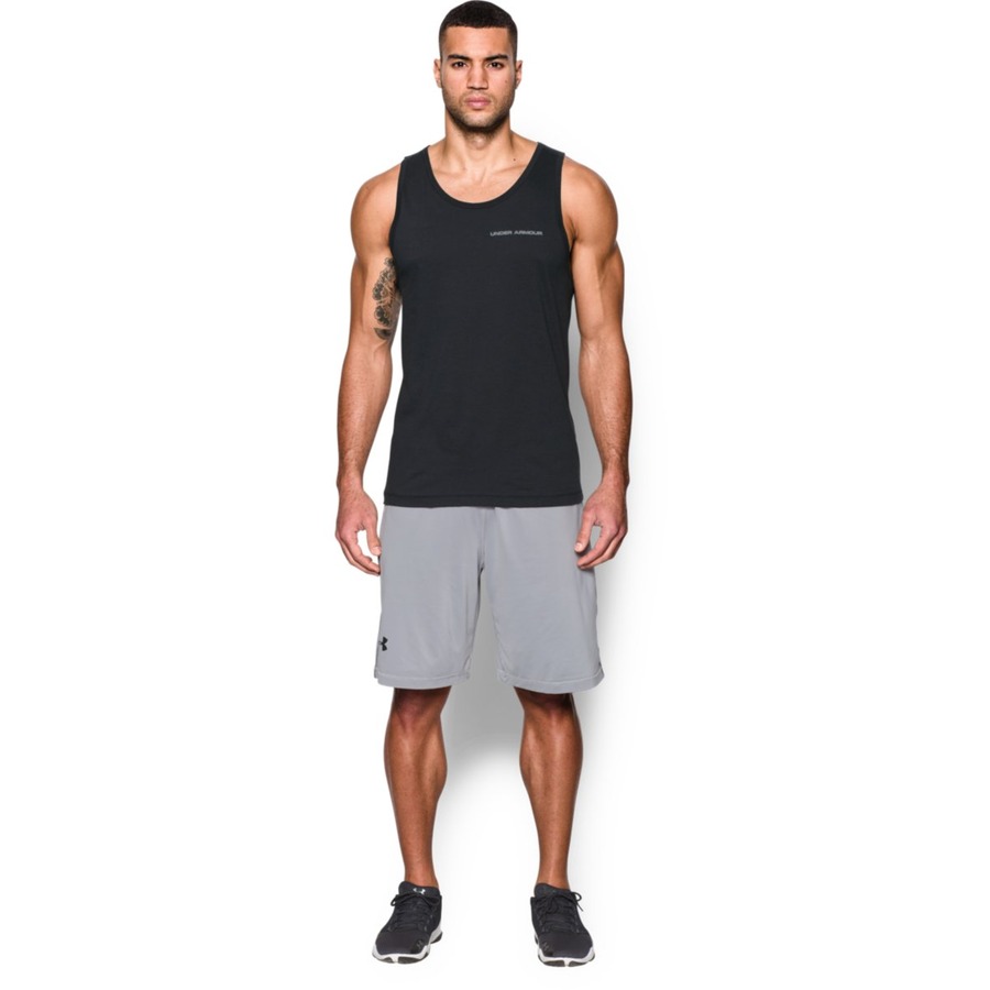Pánské tílko Under Armour Charged Cotton Tank Solitude S - Obrázek 6
