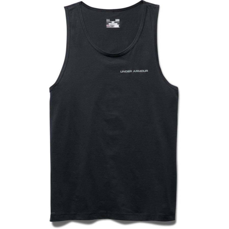 Pánské tílko Under Armour Charged Cotton Tank Solitude S - Obrázek 4