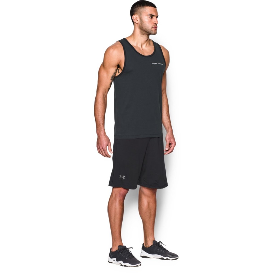 Pánské tílko Under Armour Charged Cotton Tank Solitude S (obrázek 11)