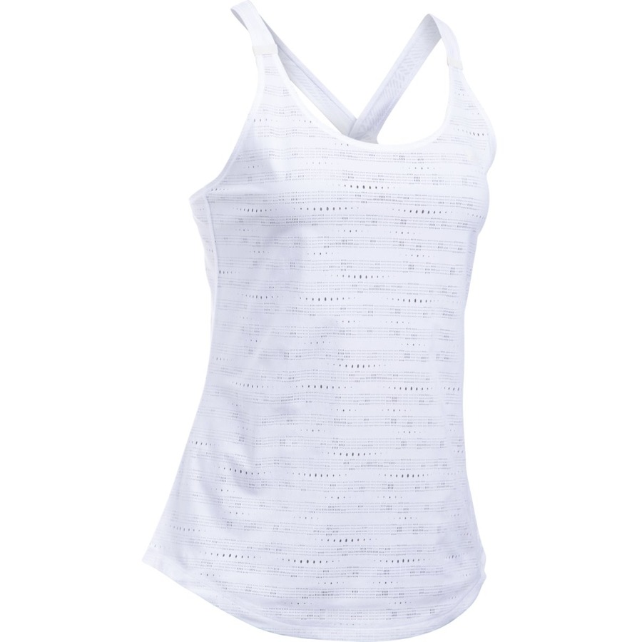 Levně Dámské tílko Under Armour HG Armour Supervent Tank S White