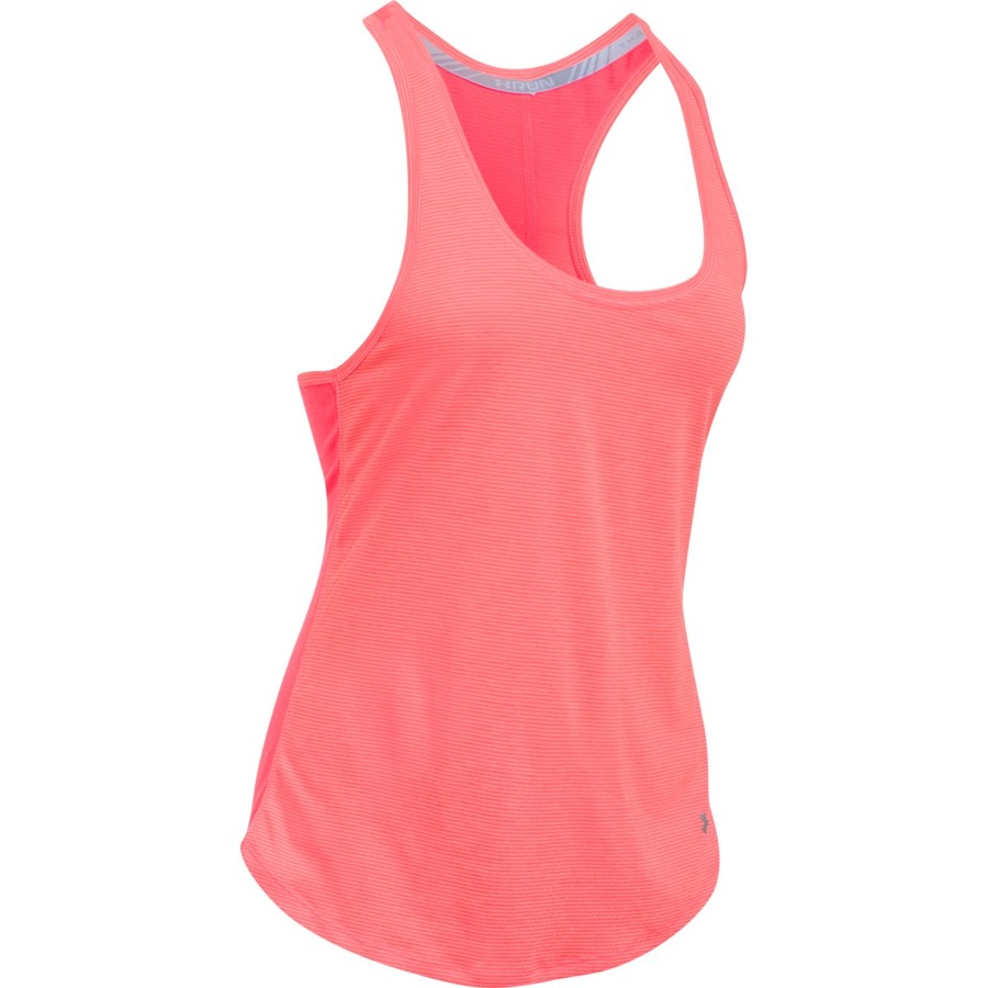 Dámské běžecké tílko Under Armour Threadborne Run Mesh Tank Marathon Red/Marathon Red/Reflective - M