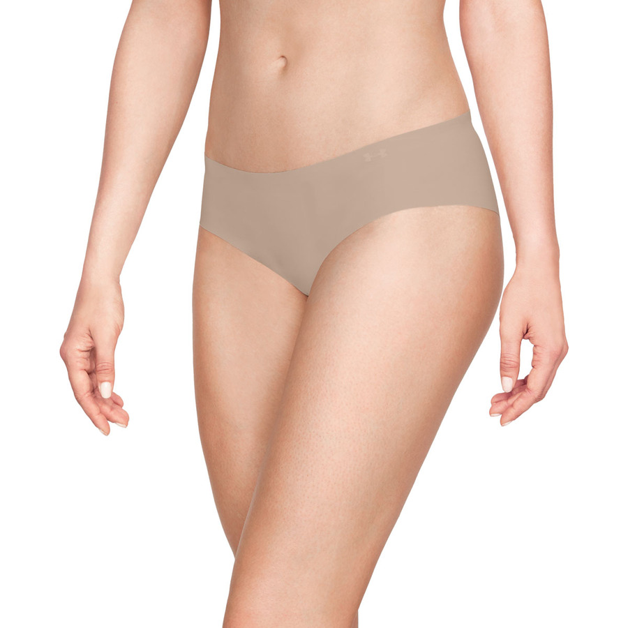 Kalhotky Under Armour PS Hipster 3Pack  Nude  XS - Nude