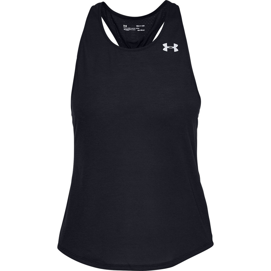 Levně Dámské běžecké tílko Under Armour Streaker 2.0 Racer Tank Black L