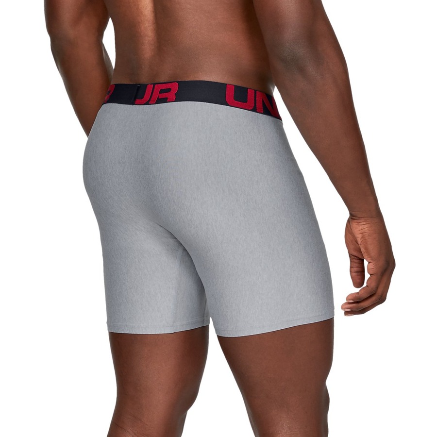 Pánské boxerky Under Armour Tech 6in 2 Pack Royal S - Obrázek 4