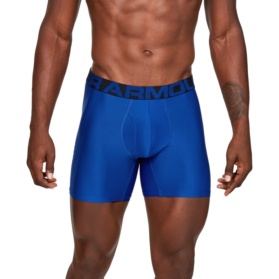 Pánské boxerky Under Armour Tech 6in 2 Pack Royal S - Obrázek 6
