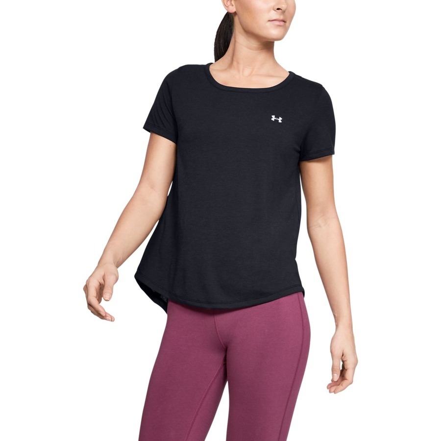 Levně Dámské triko Under Armour Whisperlight SS Black L