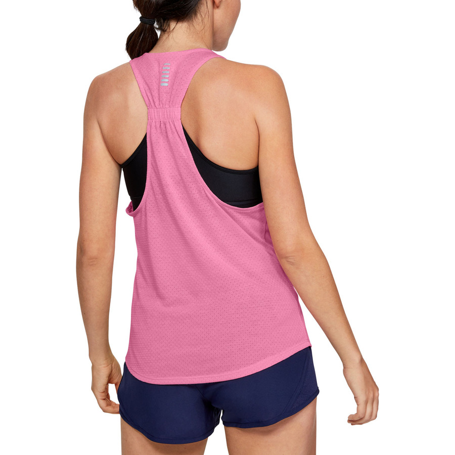 Dámské běžecké tílko Under Armour Streaker 2.0 Racer Tank Lipstick S - Obrázek 3