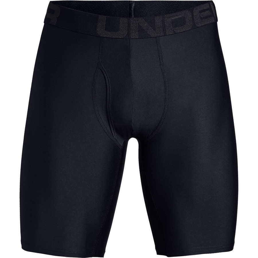 Levně Pánské boxerky Under Armour Tech 9in 2 Pack Black S