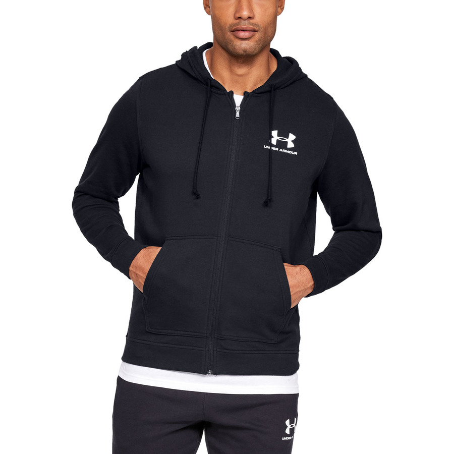 Levně Pánská mikina Under Armour Sportstyle Terry FZ Black S