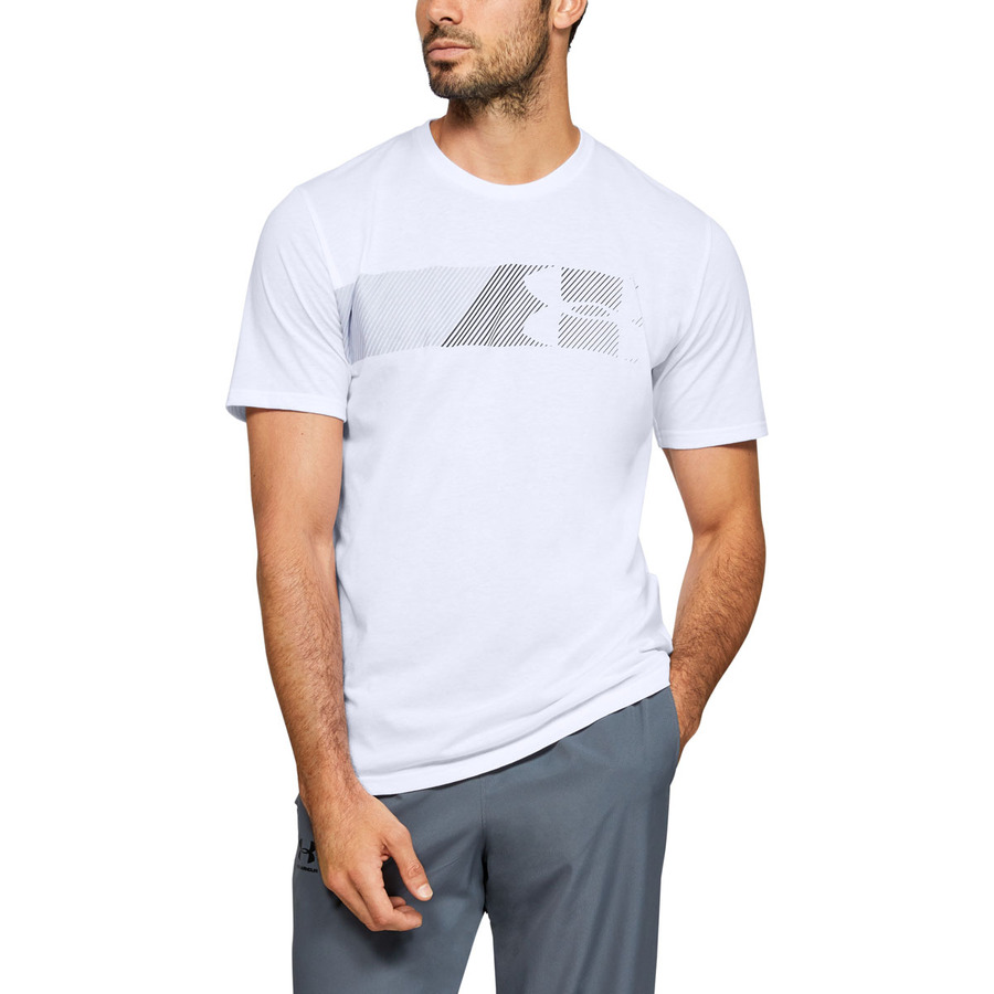 Levně Pánské triko Under Armour Fast Left Chest 2.0 SS White S