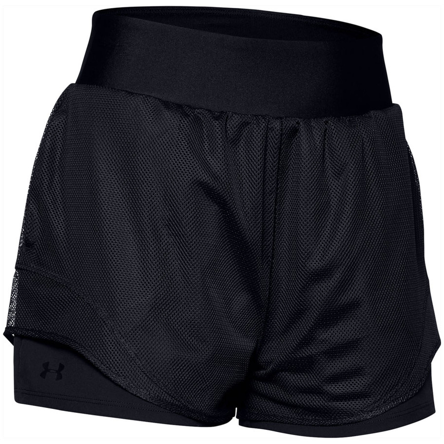 Levně Dámské šortky Under Armour Warrior Mesh Layer Shorts Black M