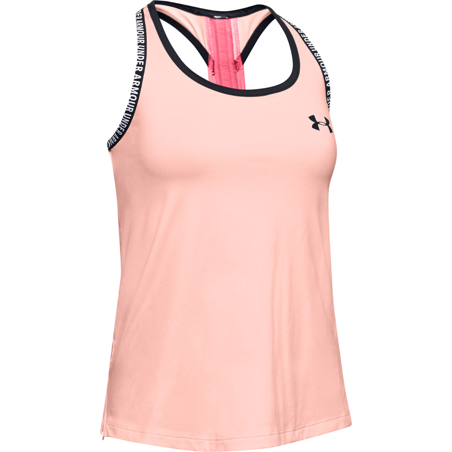 Dívčí triko Under Armour Knockout Tank Peach Frost - YL