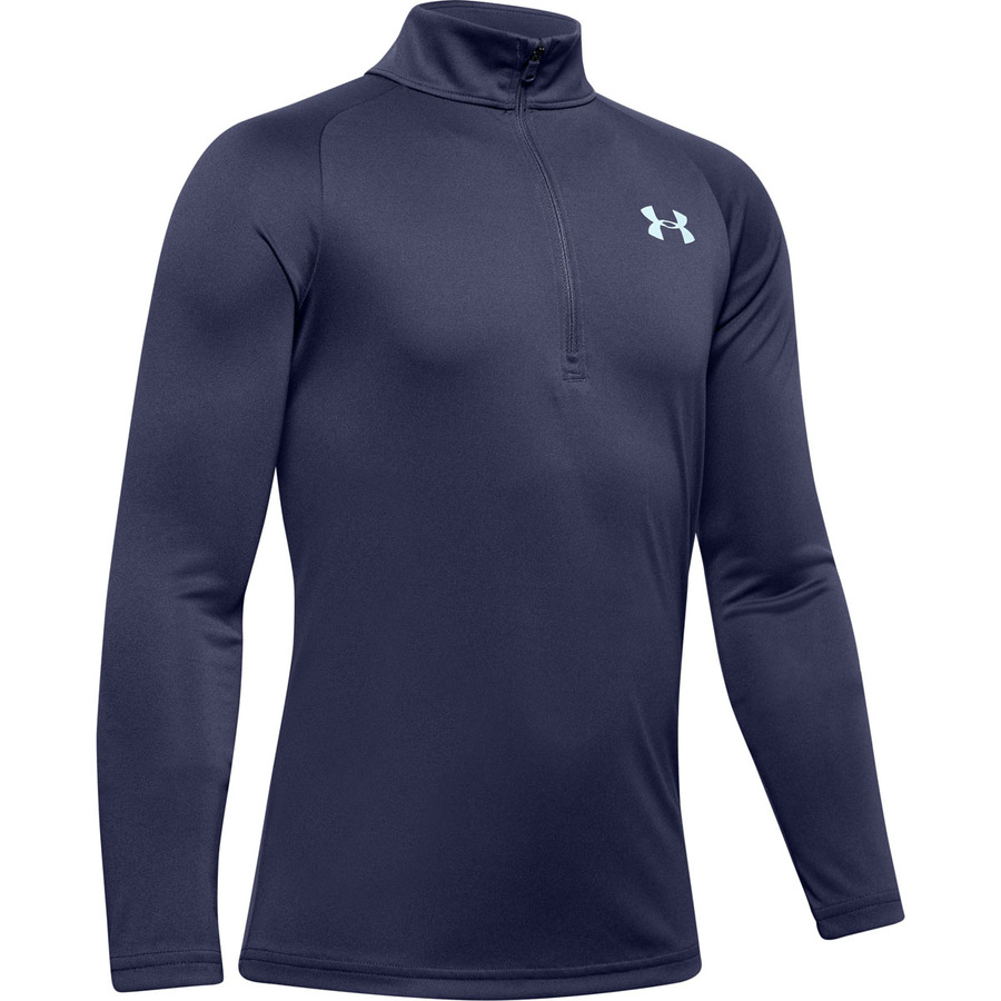 Chlapecká mikina Under Armour Tech 2.0 1/2 Zip Blue Ink - YS