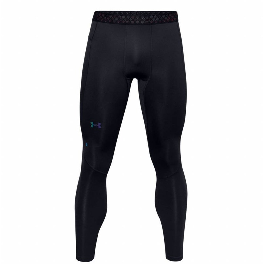 Levně Pánské kompresní legíny Under Armour CG Rush 2.0 Leggings Black M