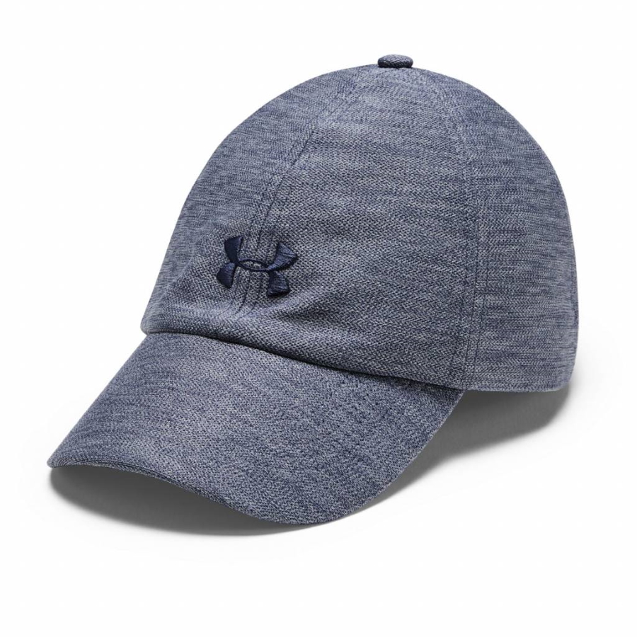 Levně Dámská kšiltovka Under Armour Heathered Play Up Cap Blue Ink OSFA