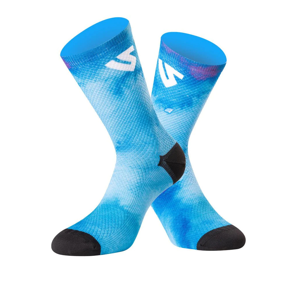 Ponožky Undershield Tye Dye modrá  42/46
