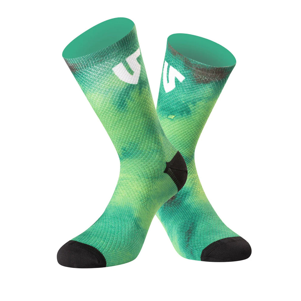 Ponožky Undershield Tye Dye zelená  42/46
