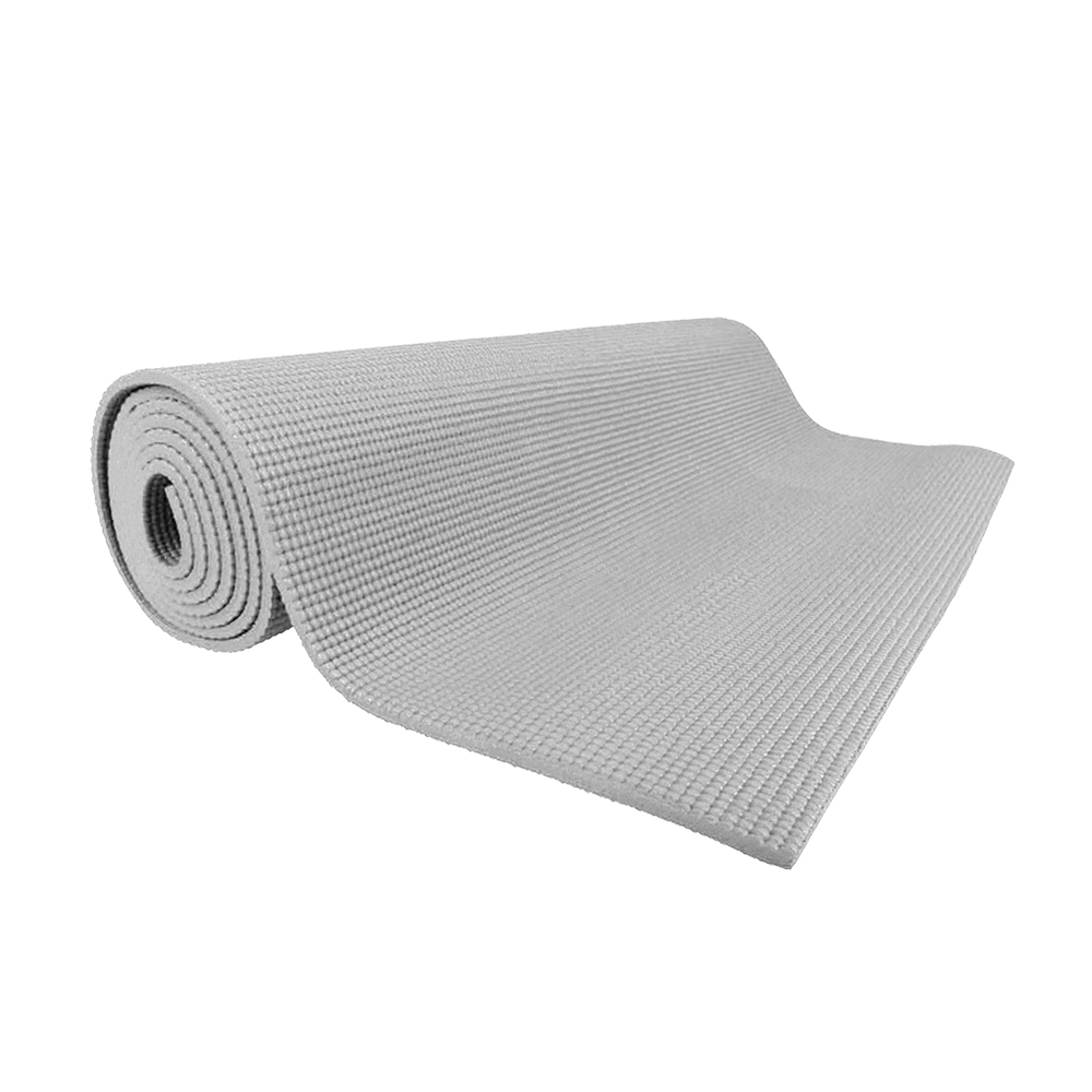 Levně Karimatka inSPORTline Yoga 173x60x0,5 cm šedá